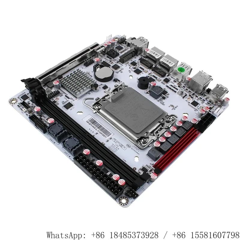 Q670 Mini ITX Board LGA1700 8 SATA3 I226-LM 2.5G NAS Storage Mainboard