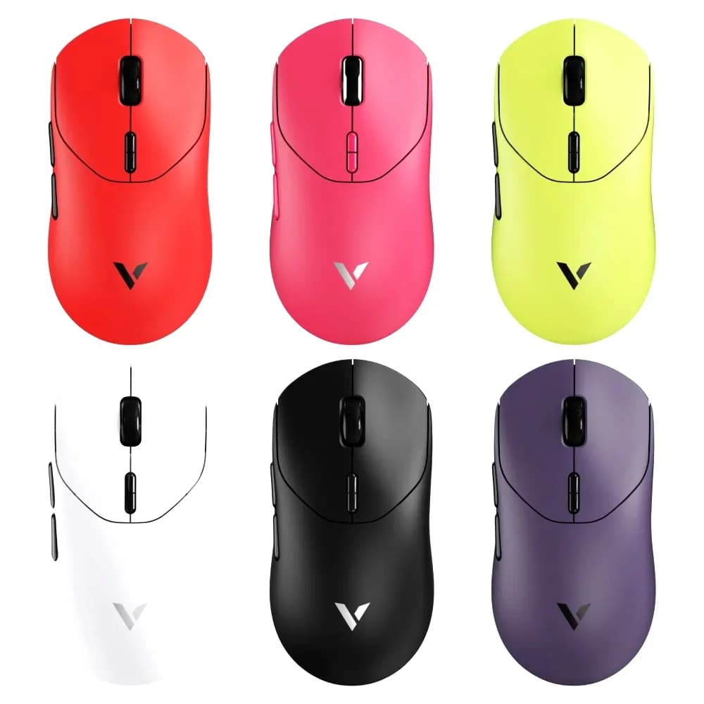 Rapoo VT2 Wireless Gaming Mouse True 8K Wireless Polling Rate Esports Grade 53g Lightweight 26000DPI Up to 500 Hr Battery Life