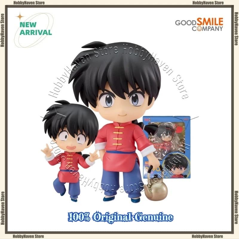 Disponibile GSC Ranma Saotome TV Anime Ranma 1/2 # 2690 Q Version Genuine Figure Diecast Model Action Figure Collection Gift