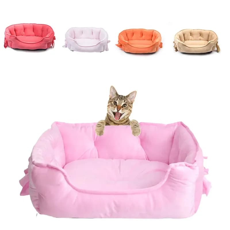 Lettiera per cani super carina e carina per cani da cancellare, morbida e confortevole, in cotone PP ad alta elasticità, divano per cani di piccola taglia per tutte le stagioni