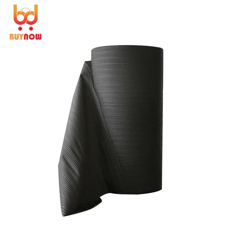 Nuovo Rotolo di Cotone Perlato EPE Nero 2mm, Pellicola Imbottita in Schiuma, Materiale Antiurto per Imballaggio, Materiale per Ali d'Angelo Fatte a Mano