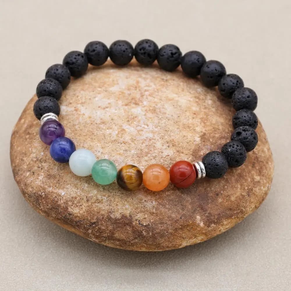 Link personalizzato per altri acquirenti: non ordinare il nuovo braccialetto lava 7 chakra
