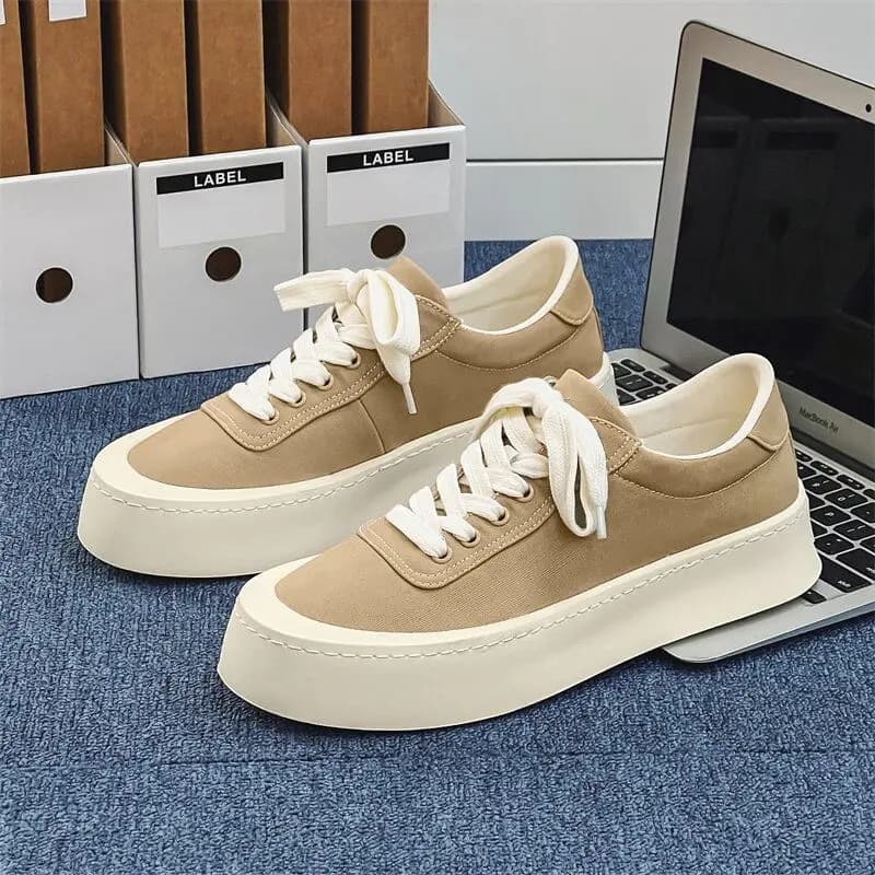 Scarpe da ginnastica da uomo firmate scarpe da uomo tendenza punta tonda scarpe da skateboard piattaforma da passeggio casual uomo calzature vulcanizzate Tenis Masculino