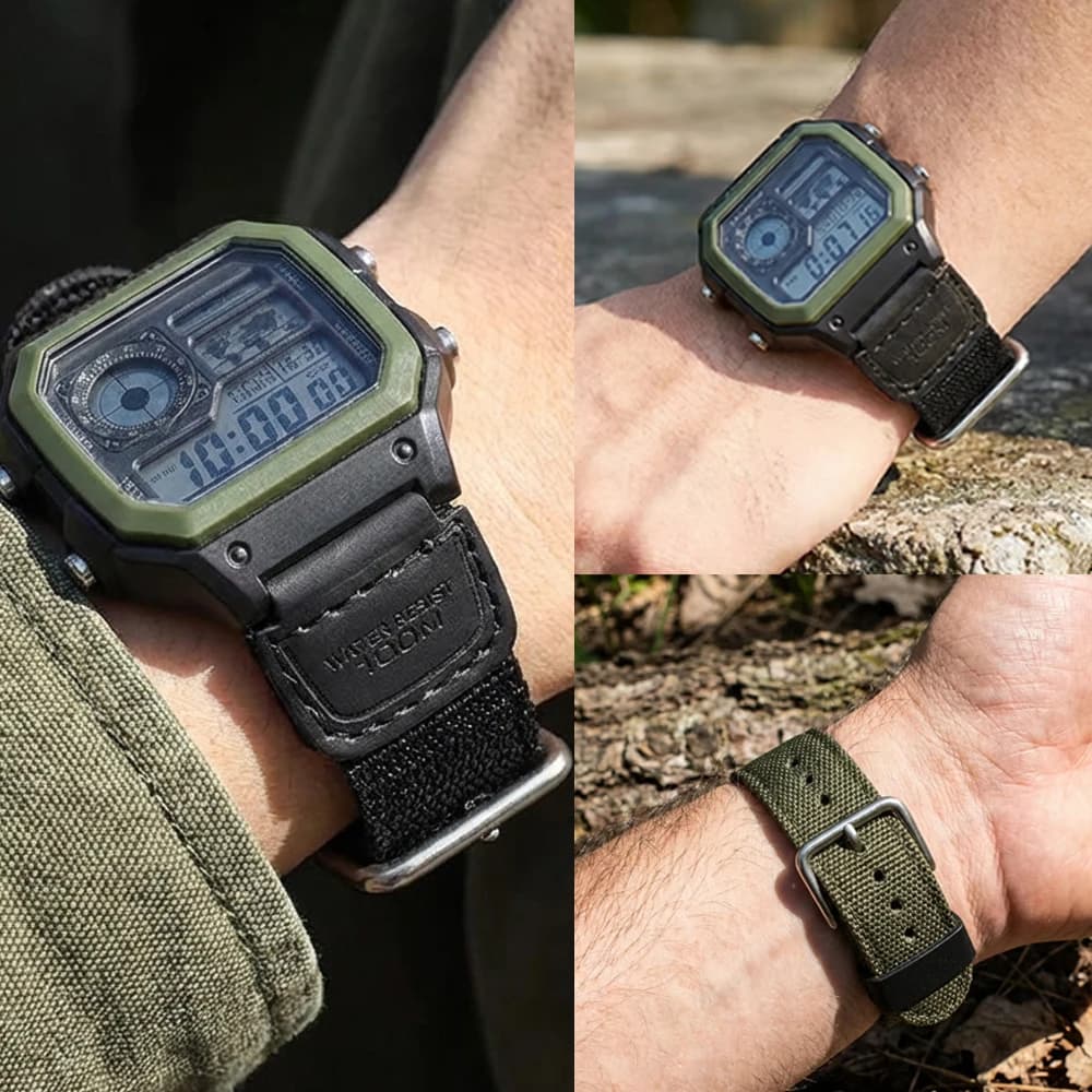 18mm Nylon Strap for Casio AE1200WH/130WH /1000W/W-216H Sports Canvas Strap Replacement Bracelet Men Women Watch Accessorie 2026