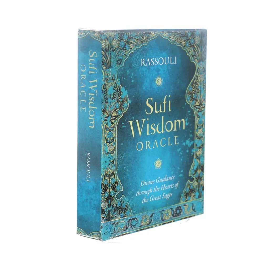 Sufi Wisdom Oracle Cards A 44 Tarocchi Visioni inglesi Divinazione Edition Mazzo Giochi da tavolo