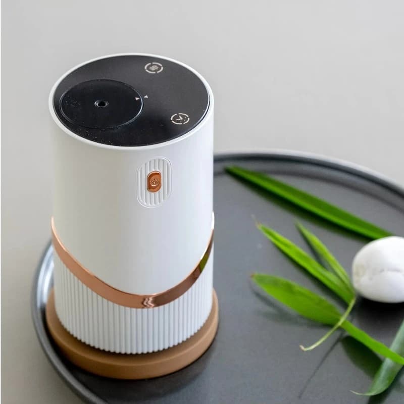 USB Mini Portable Aromatherapy Diffuser, Waterless Smart Essential Oil Car Air Purifier