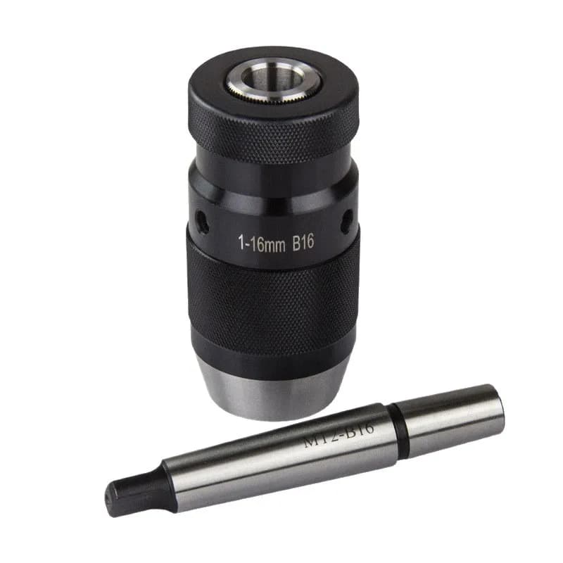 1-16 mm B16 self-supporting spindle with Morse MT2-B16 conical adaptor, set of CNC tool spindles for turning and milling machine.