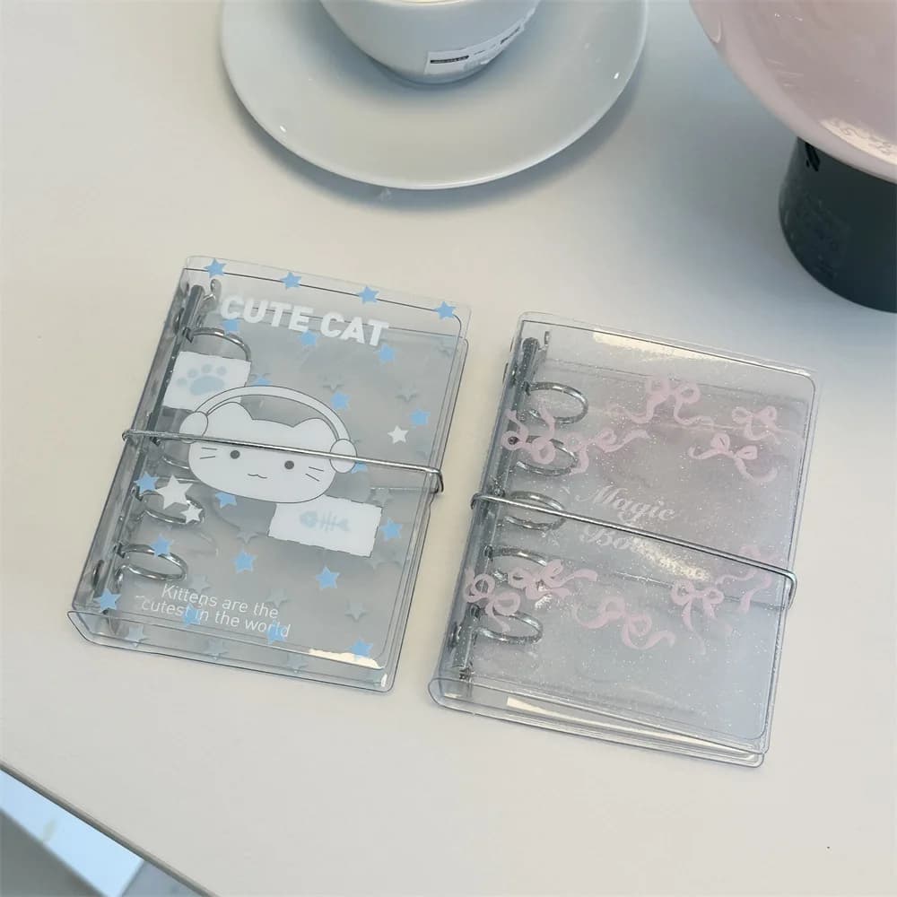 Copertina per raccoglitore a fogli mobili stile Ins, copertina per notebook M5, copertina per album da 3 pollici, accessori fai da te per manuali, forniture per ufficio, regali per studenti