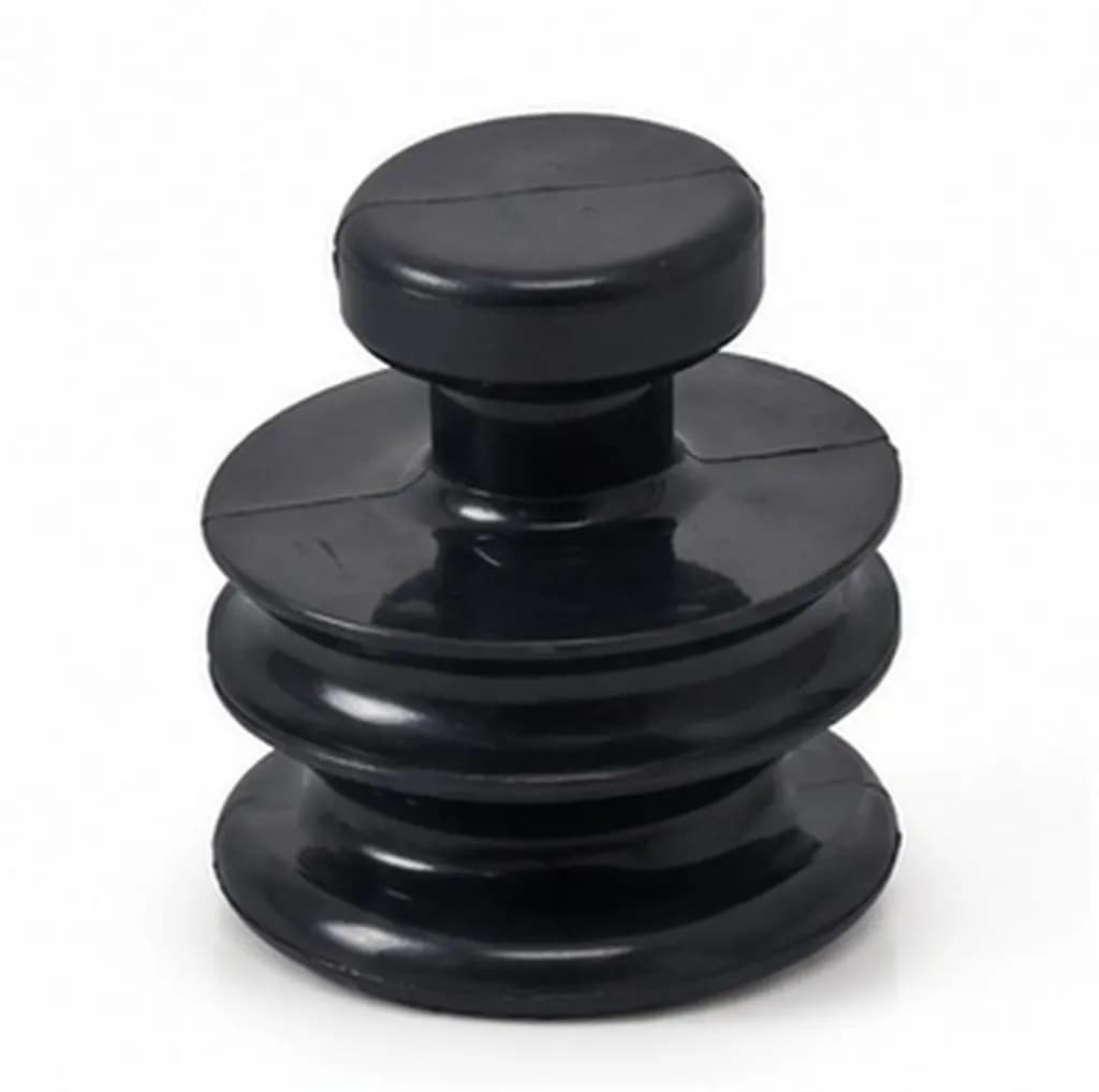 2Pcs Buddha Sound Bowl Suction Handles Small Compact Rubber Replacement for Tibetan Singing Bowl Lifting Meditation Accessories