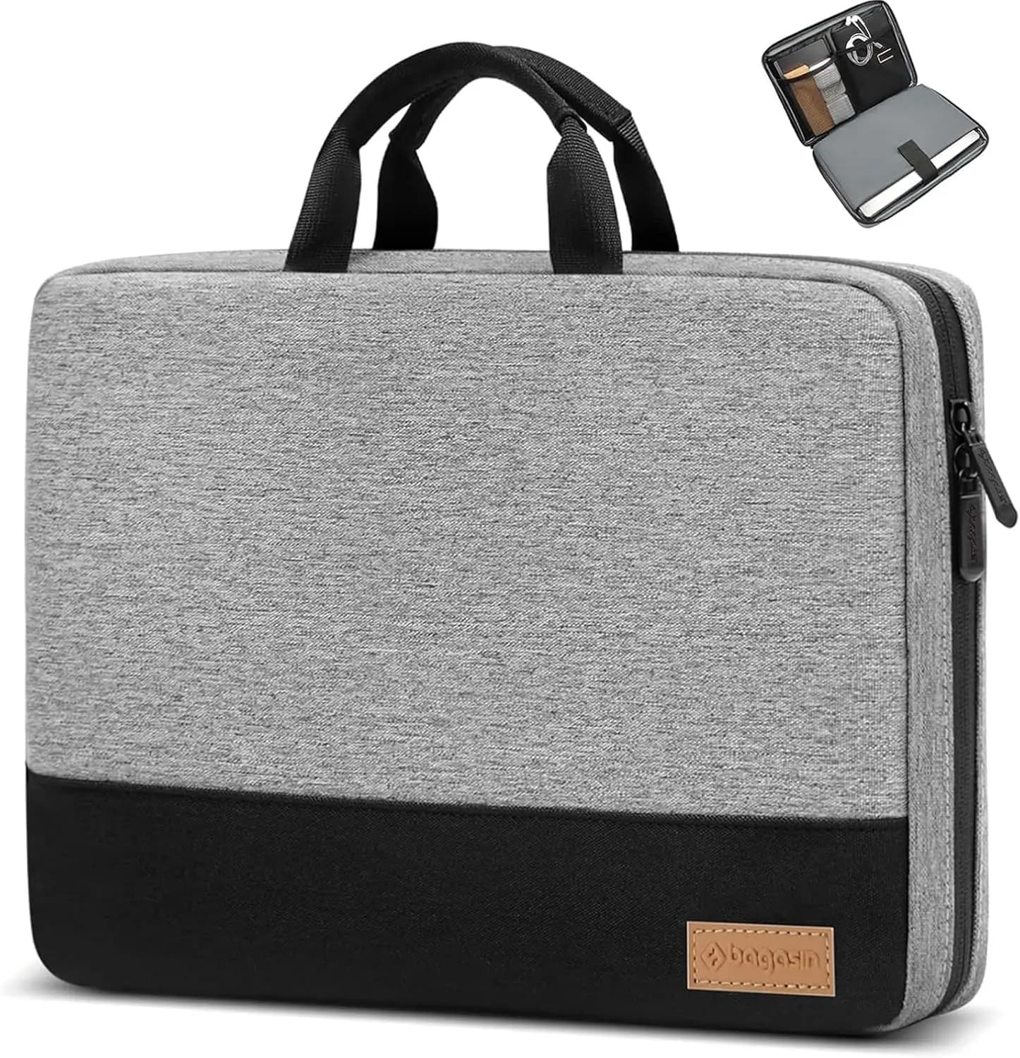 Custodia Impermeabile per Laptop da 15-16 Pollici con Protezione a 4 Strati, Borsa da Trasporto Compatibile TSA per MacBook, HP, Notebook Dell