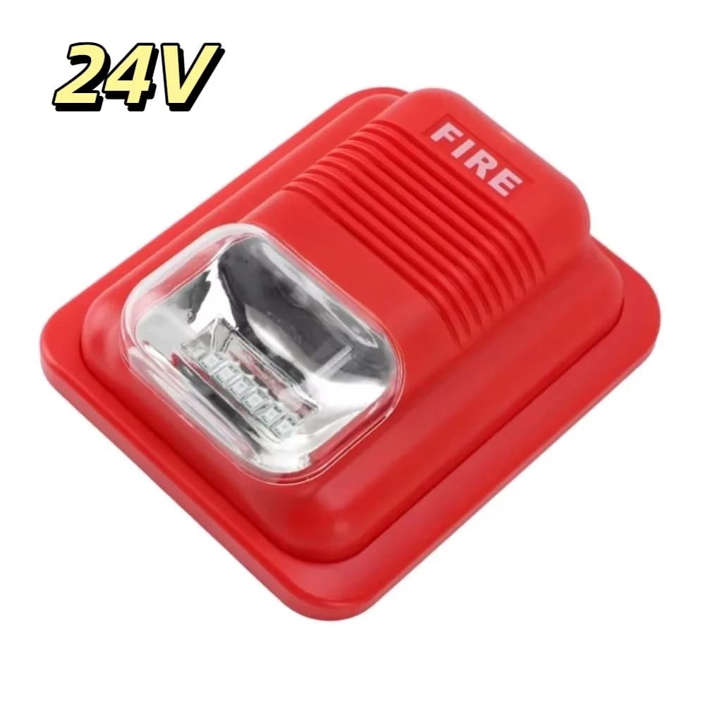 Tecnologia wireless Sistema di allarme antincendio Avviso clacson Sensore di sicurezza Allarme antincendio wireless Sirena Allarme Luce stroboscopica Allarme sonoro e luminoso