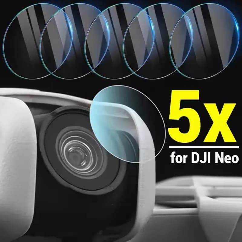 10/5/1PCS Protezioni per lenti per fotocamera in vetro temperato per DJI Neo Drone Gimbal Pellicole per lenti antigraffio per DJI Neo Drone Accessori
