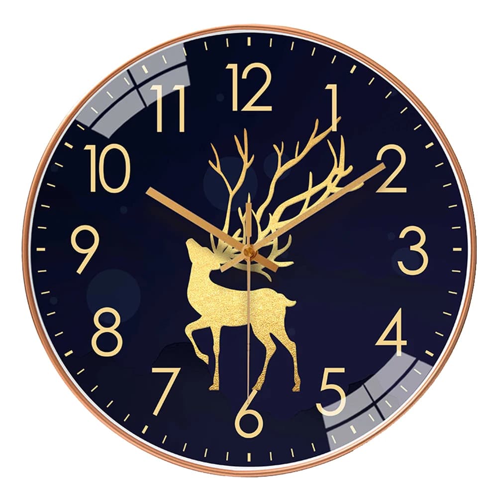 8 Inch Modern Acrylic Wall Clock Modern Quartz Watch For Home Decoration With Transparent Display Light Design Easy Hanging Options