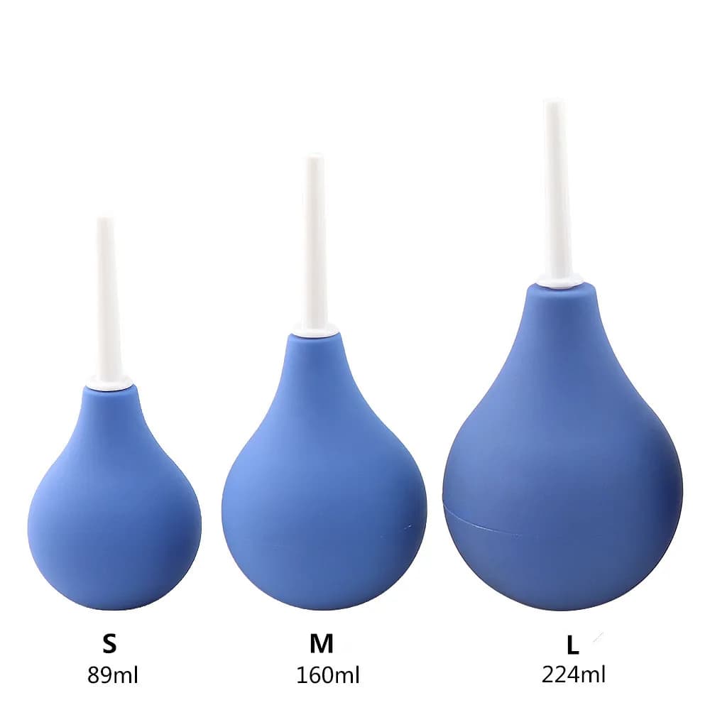 Clistere Lampadina Siringa Gomma medica Clistere Irrigatore Vagina femminile Anal Douche Cleaner per l'igiene femminile Clistere Pulizia anale