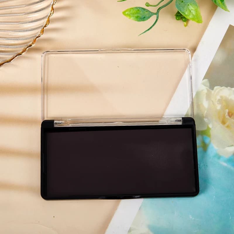 Magnetic Empty DIY Cosmetic Palette Eyeshadow Blush Makeup Mixing Storage Box Dispensing Tray