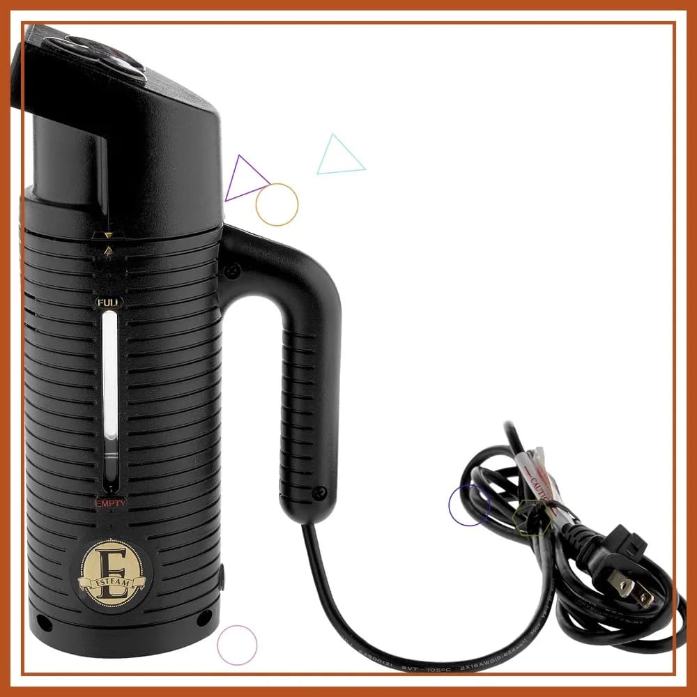 Vaporizzatore portatile per vestiti, 120 Volt, Nero - Rimozione rapida delle pieghe
