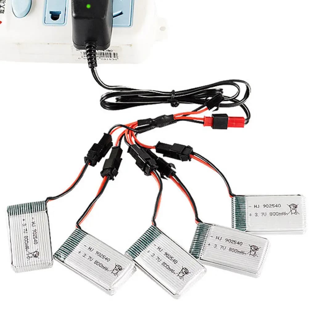 1Pcs Sm-2P Male Female Connector Multi-Charge Battery Adapter Cord Portable Jst Plug Charging Cable -2P Male Connector