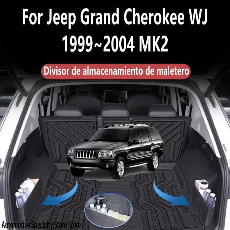 Per Jeep Grand Cherokee WJ 1999~2004 MK2, Divisorio Multifunzione Rinforzato per Bagagliaio, Accessori Interni per Auto