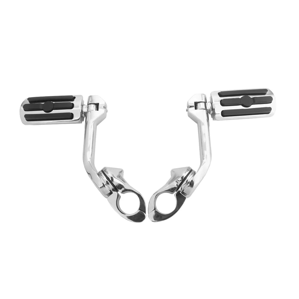 Poggiapiedi per moto 1 1/4 "32mm Protezione motore autostradale Pedane Montaggio universale adatto per protezioni motore autostradale 1-1/4 "(32mm)