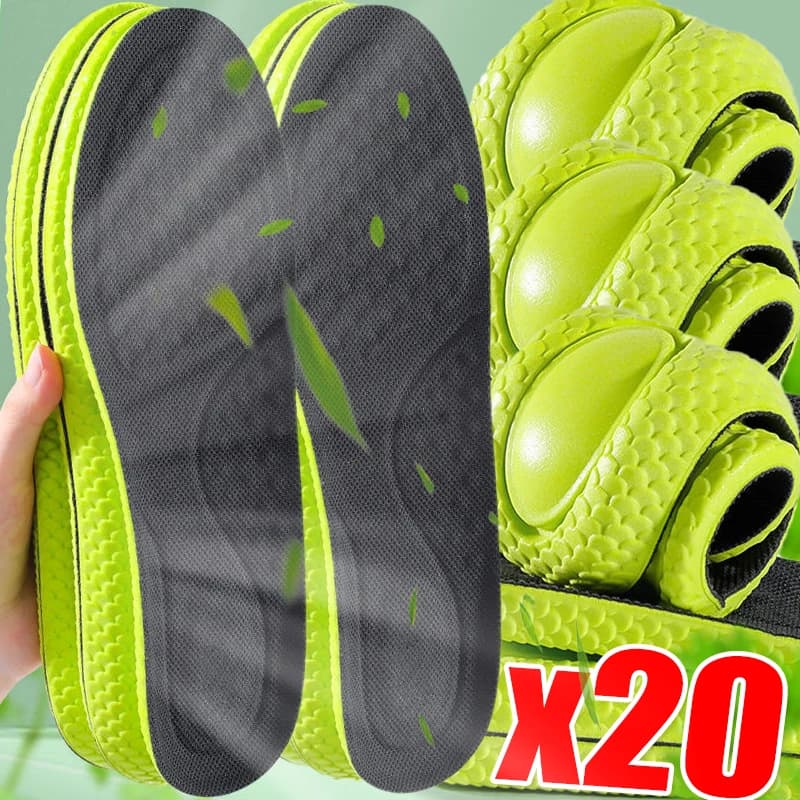 Sottopiede sportivo da corsa Piede piatto Ortopedico Assorbimento degli urti Traspirante Cuscino di supporto per arco plantare unisex Cuscinetti per scarpe da ginnastica