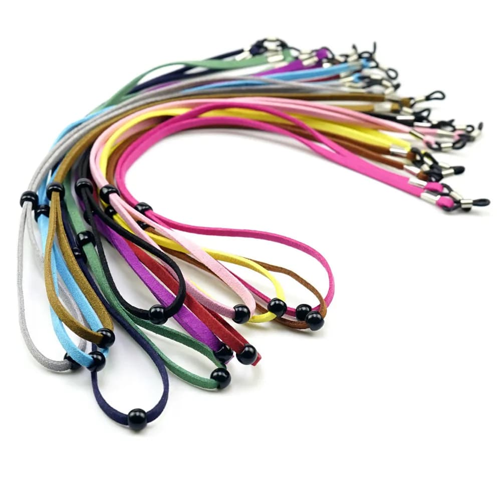 4Pcs Eyeglass Chain Delicate Flexible Cord Prevents Glasses Falling Adjustable Holder Strap Eyewear Retainer Sunglasses