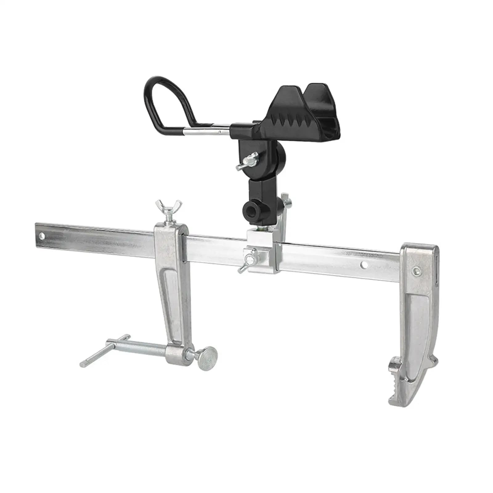 Fishing rod support Practical large clamp Robusto easy installation fishing device for ice fishing Dock for fresh salt water canoe