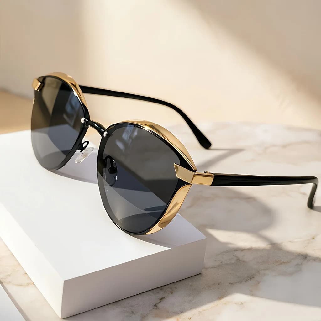 1Pc Fashion European Premium Cat Eye Sunglasses Face Shaping Decorative UV400 Protection for Driving Party Dating Women