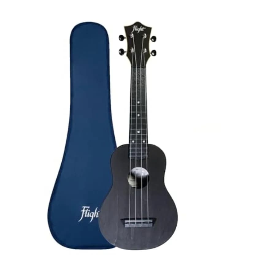 TUS35 Nero - Ukulele Soprano Serie Viaggio