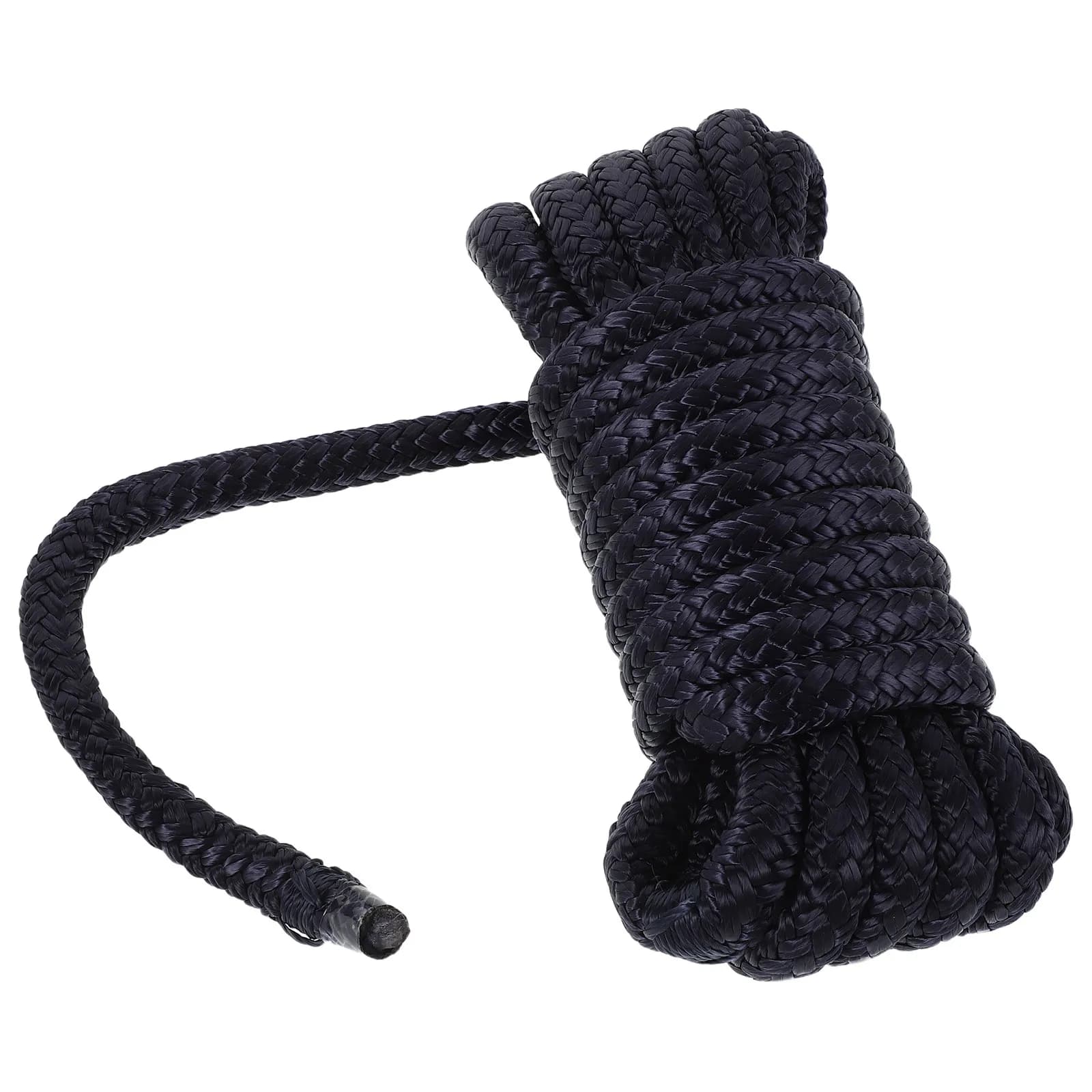 Nylon Boat Bumper Rope Yacht Dock Marine Line 3 8Inch 15Ft Weather Resistant Mooring Rope Working Line Nautical Dock Bumper