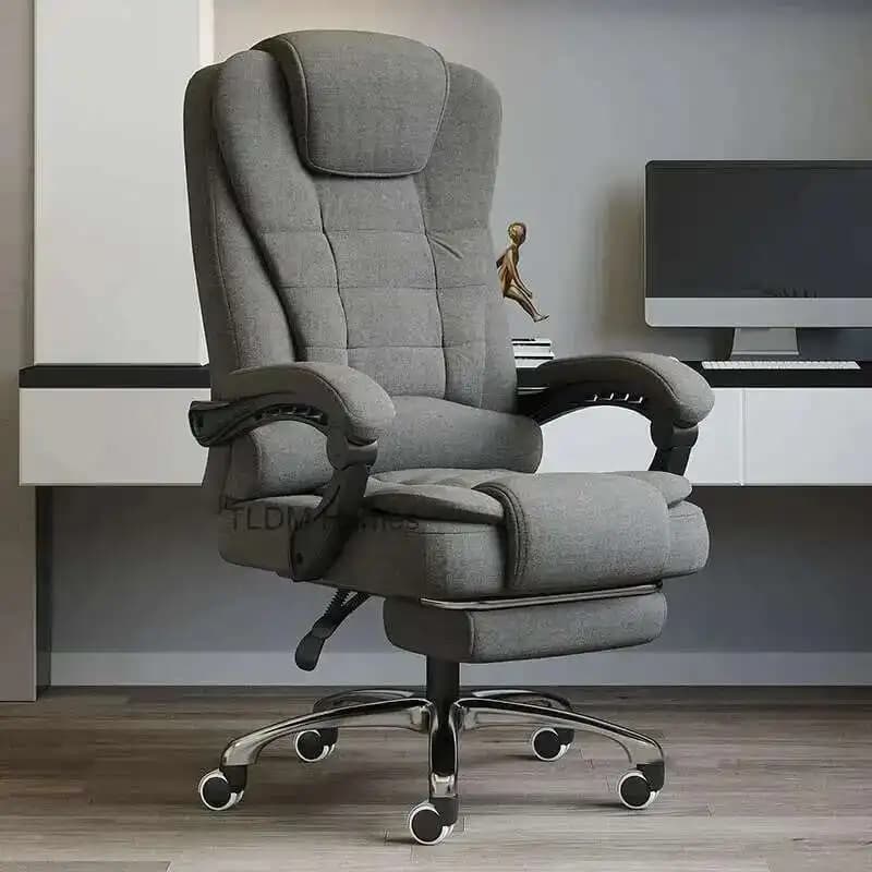 Boss Sedie da ufficio camera da letto Sedia per computer Mobili per ufficio domestico Comodo sedile con schienale girevole Poltrona da gioco Sedia per divano e-sport