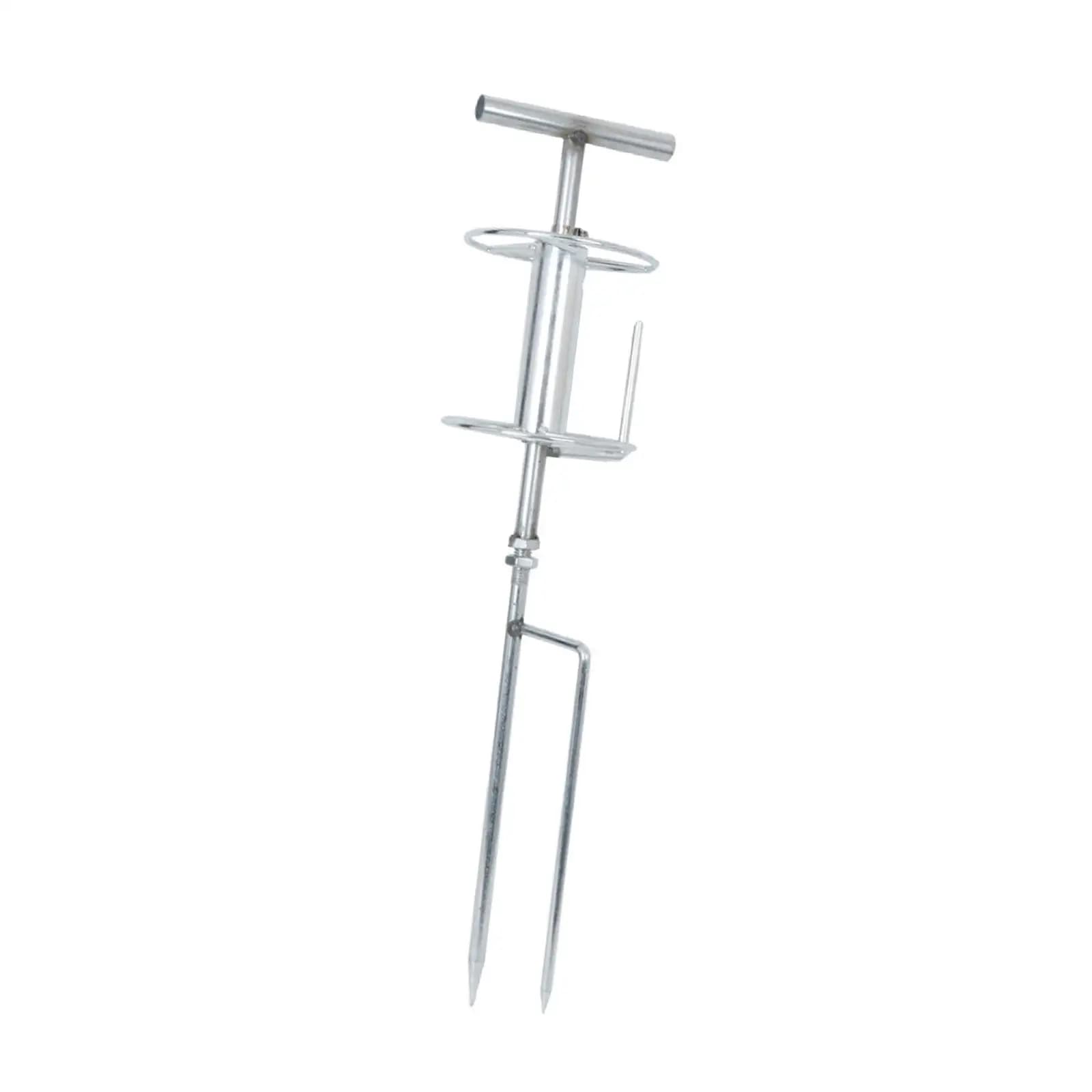 Garden Hose Guide Stake Sturdy Prevent Kinking Bending Metal Easy Installation for Flower Bed Yard Lawn Courtyard Outdoor