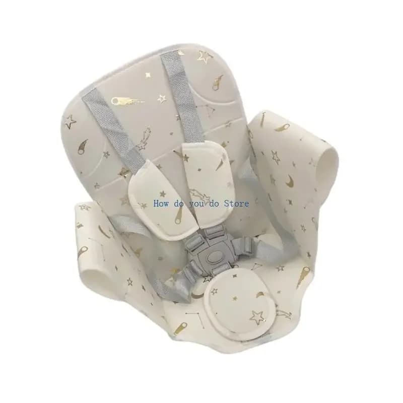 19QF Five-Point Harness Cushion Breathable Belt Mat for Infants Long Rides