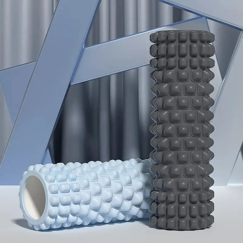 Foam rollers for muscle-roll massage in foam for mid-density back to relieve back pain and muscle recovery in legs and arms
