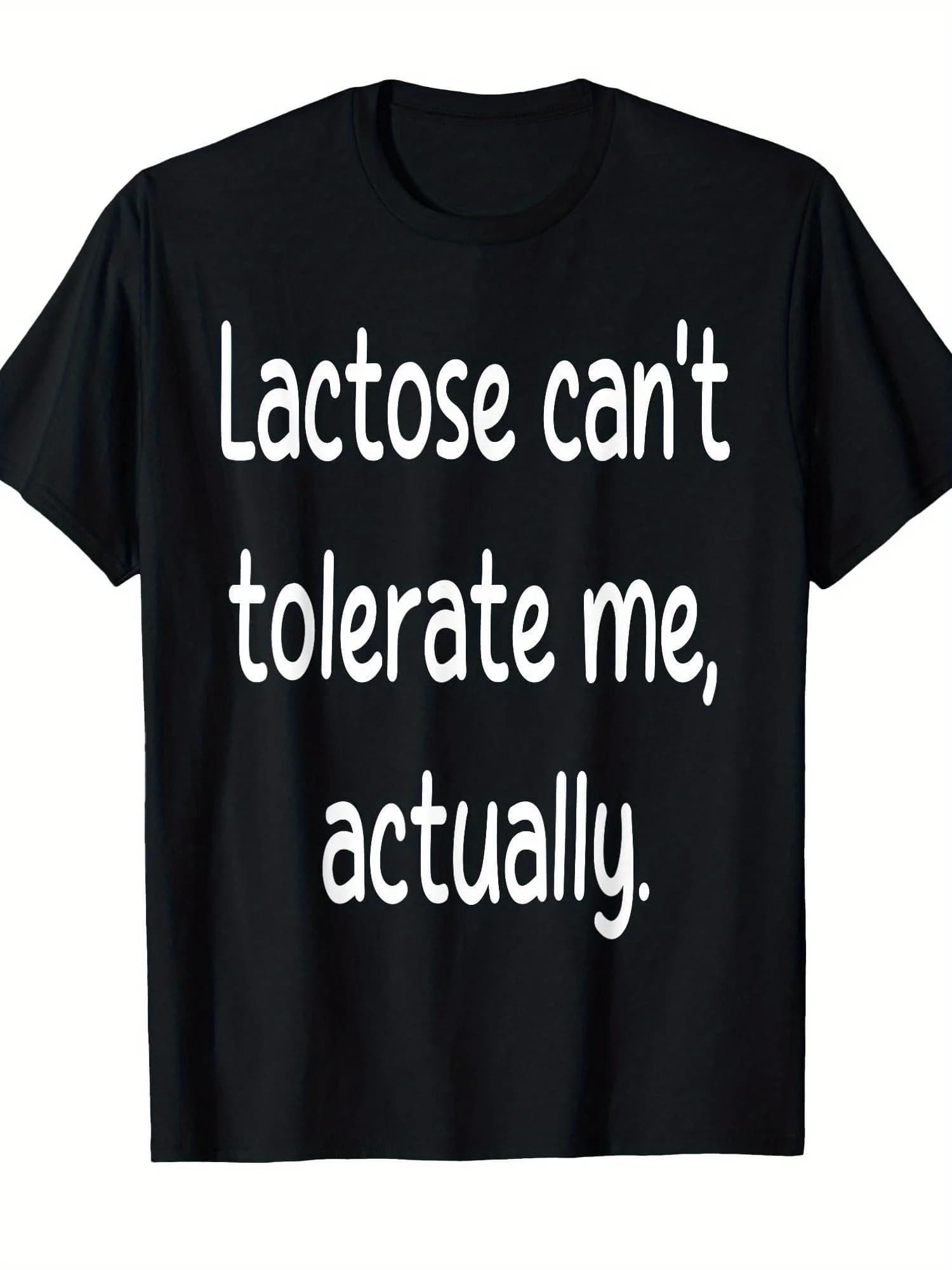 Exclusive vegan t-shirt for lactose intolerant people - Unisex style 100% cotton