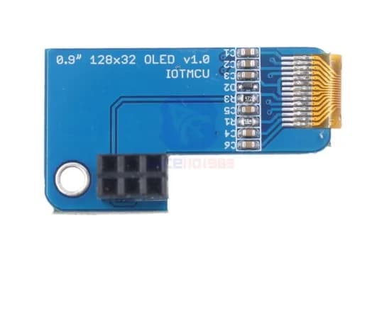 diymore OLED I2C LCD Display Module Pi from 0,91 inch 128x32 SSD1306 Driver for Raspberry Pi 1, B+, Pi 2, Pi 3 and Pi Zero