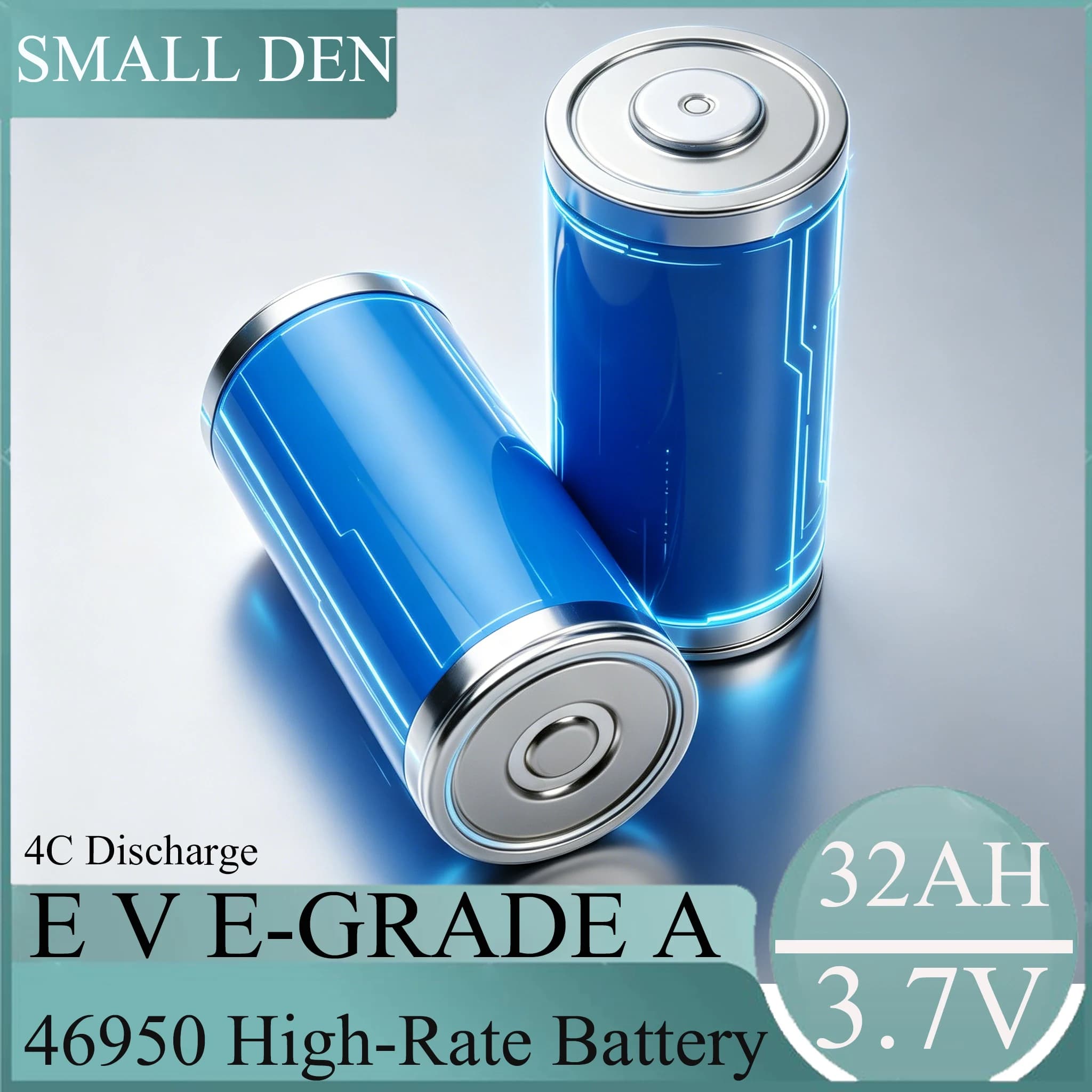 46950 New Original 32Ah 3.7V for E-VE Lithium Ion Battery High-cpacity Car Starter Power Bank Rechargeable Battery
