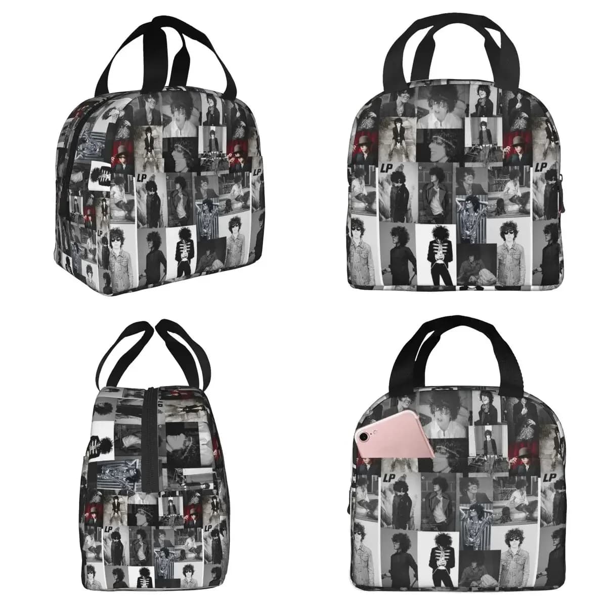 Lp Insulated Lunch Bag for Kids School Cooler Thermal Food Box Tote Leakproof Lunch Boxes Container