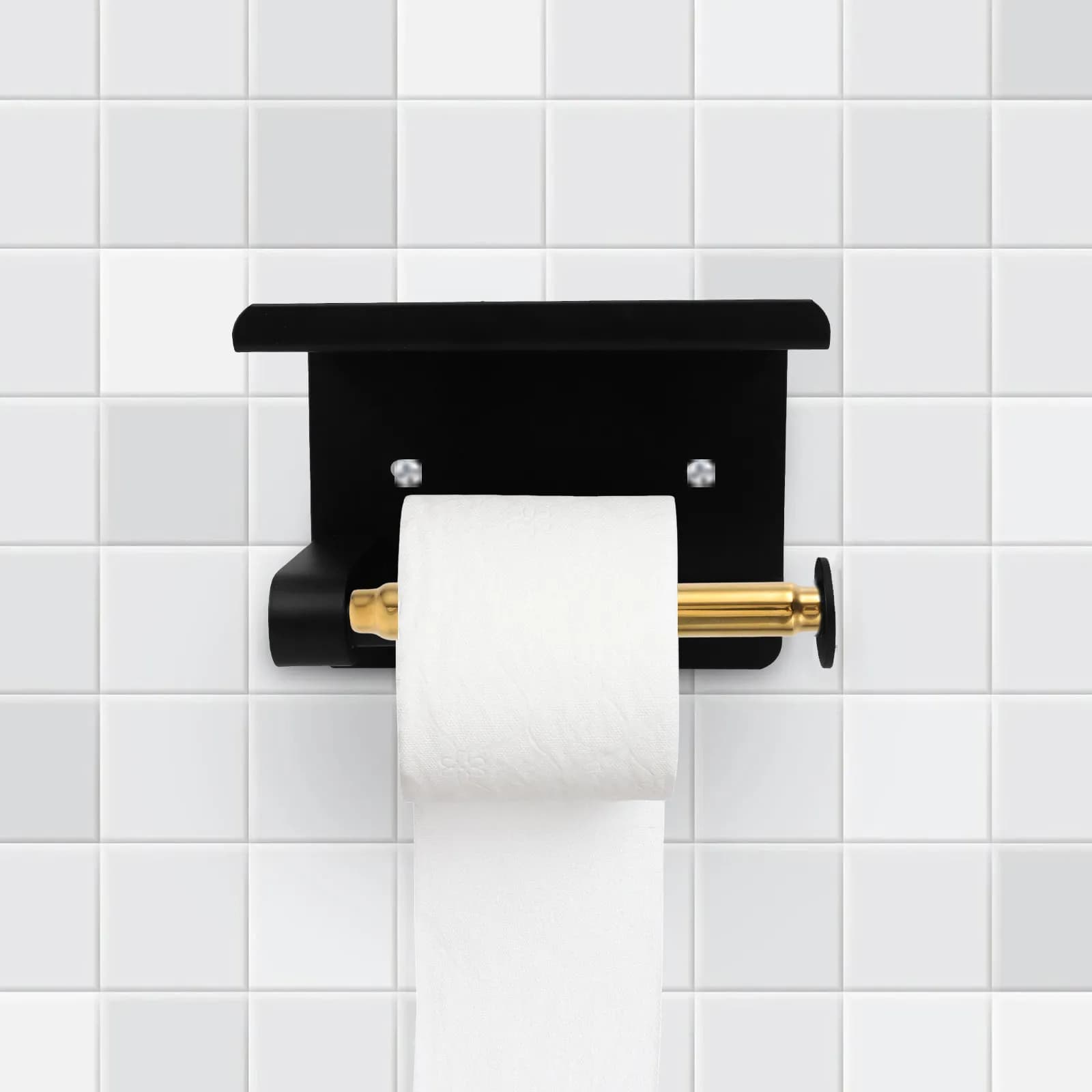 Supporto Retrattile in Acciaio Inossidabile per Rotolo di Carta Igienica con Molla, Asta per Scatola Fazzoletti, Ricambio per Bagno e Cucina