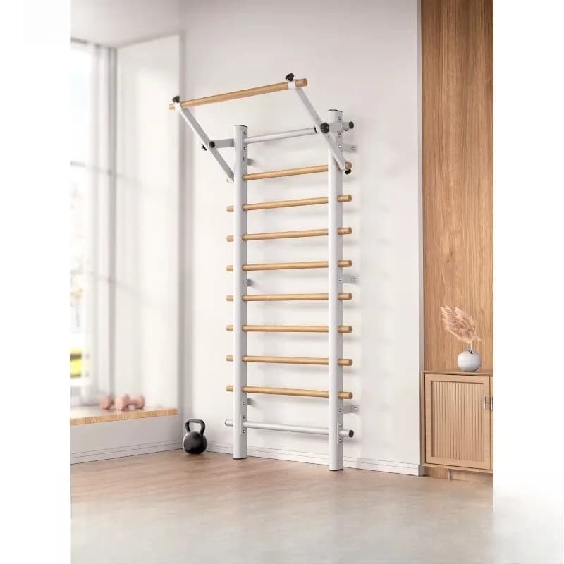 Wooden frame household indoor horizontal bar, comprehensive trainer multi-functional pull-up