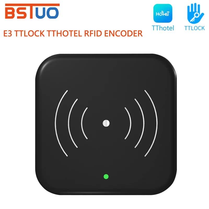 RFID M1 IC Card Encoder per Hotel elettronico IC Card Smart Door Lock System Swipe Card funziona con TTLOCK App tthomel TT rental