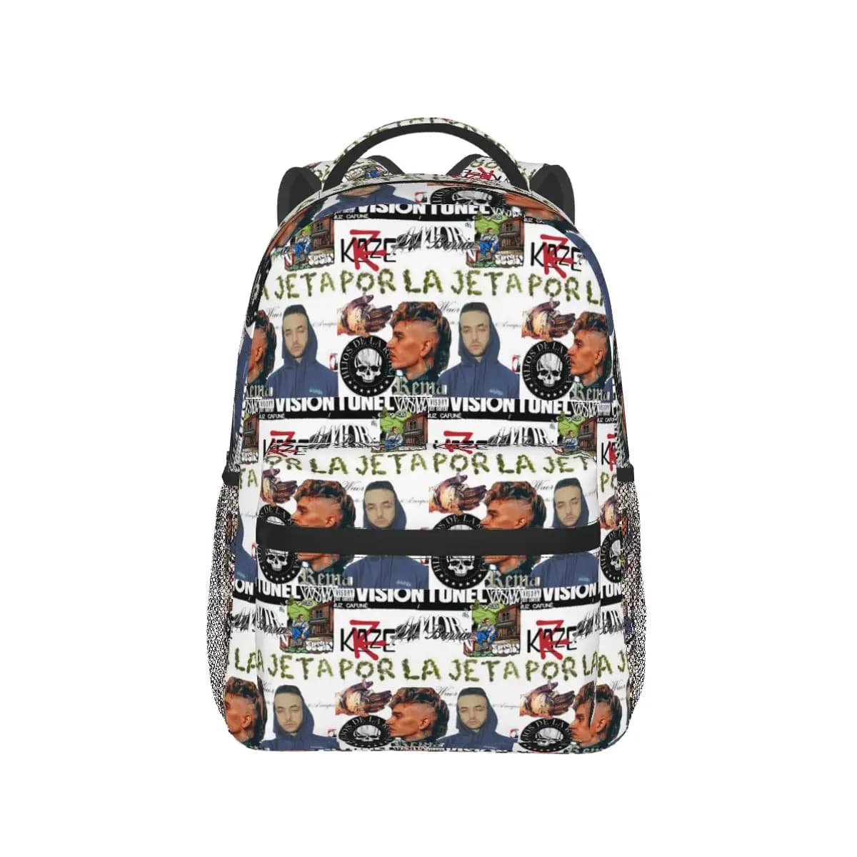 Rap Duo Natos Y Waor Music Album Hijos De La Ruina Merch Backpack Hot Sale Daypack Children BookBag School Bag Shoulder Bags