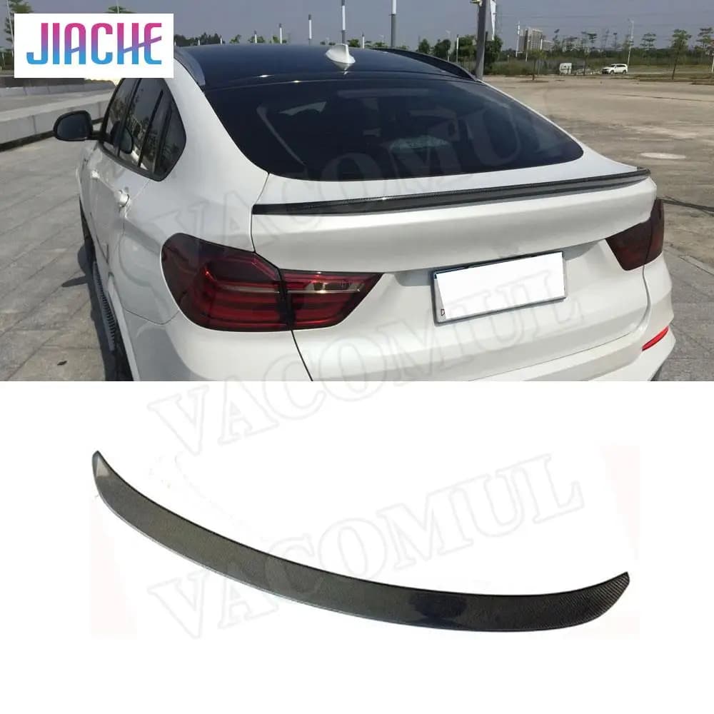 Spoiler Posteriore in Fibra di Carbonio JCYECF per BMW X4 F26 M-Sport M-TECH 2014-2017, Decorazione Esterna per Auto in FRP
