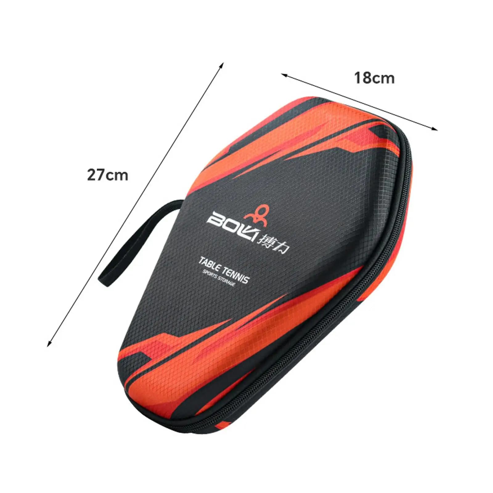 EVA Table Tennis Racket Cover Large Ball Storage Carrier Pouch Portable Protection Bag for Travel