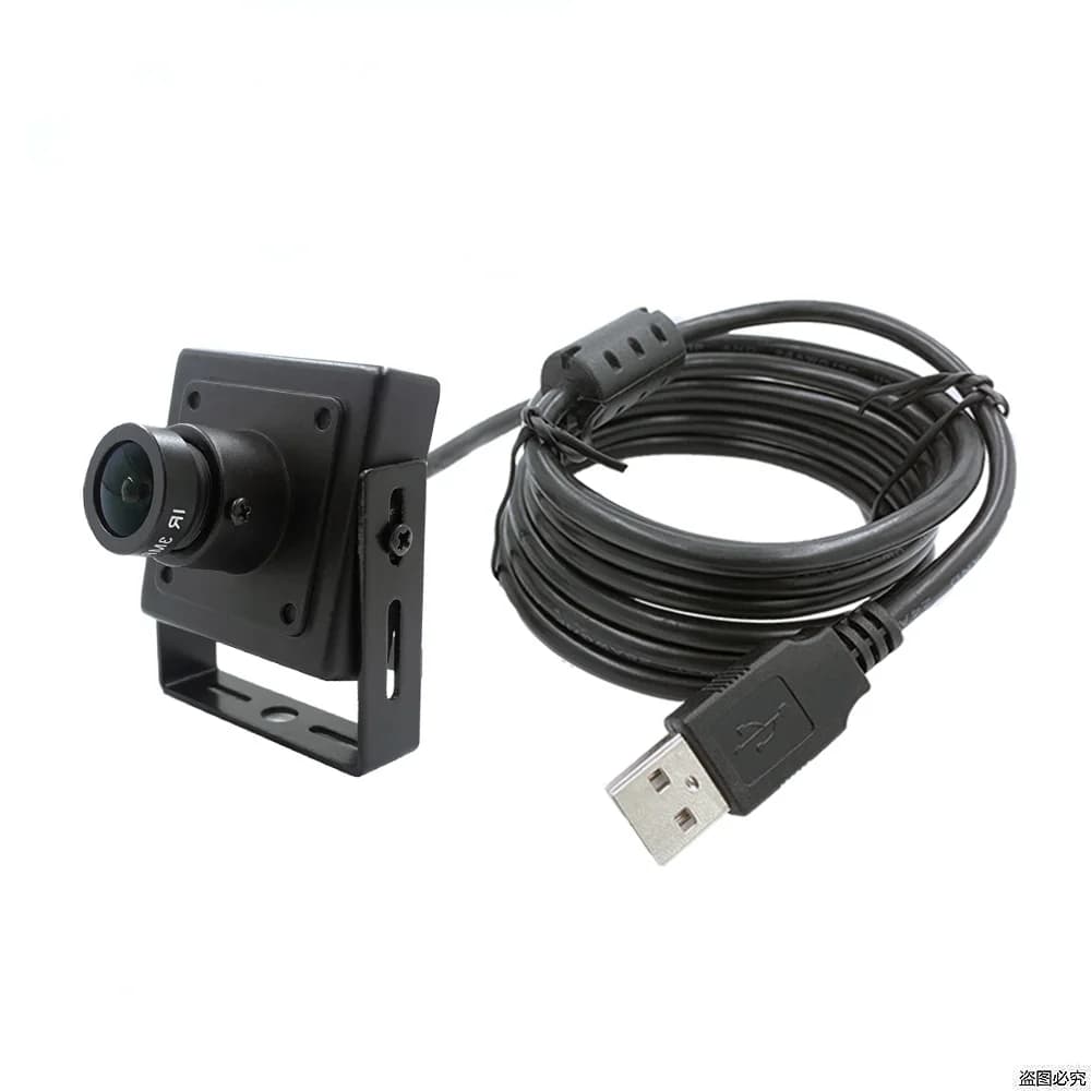Security HD 720P 0.1 Low Lux 30fps UVC 12mm Board Lens USB 2.0 MINI Camera ATM 1280*720 30fps 12mm F1.2 34*34*26mm