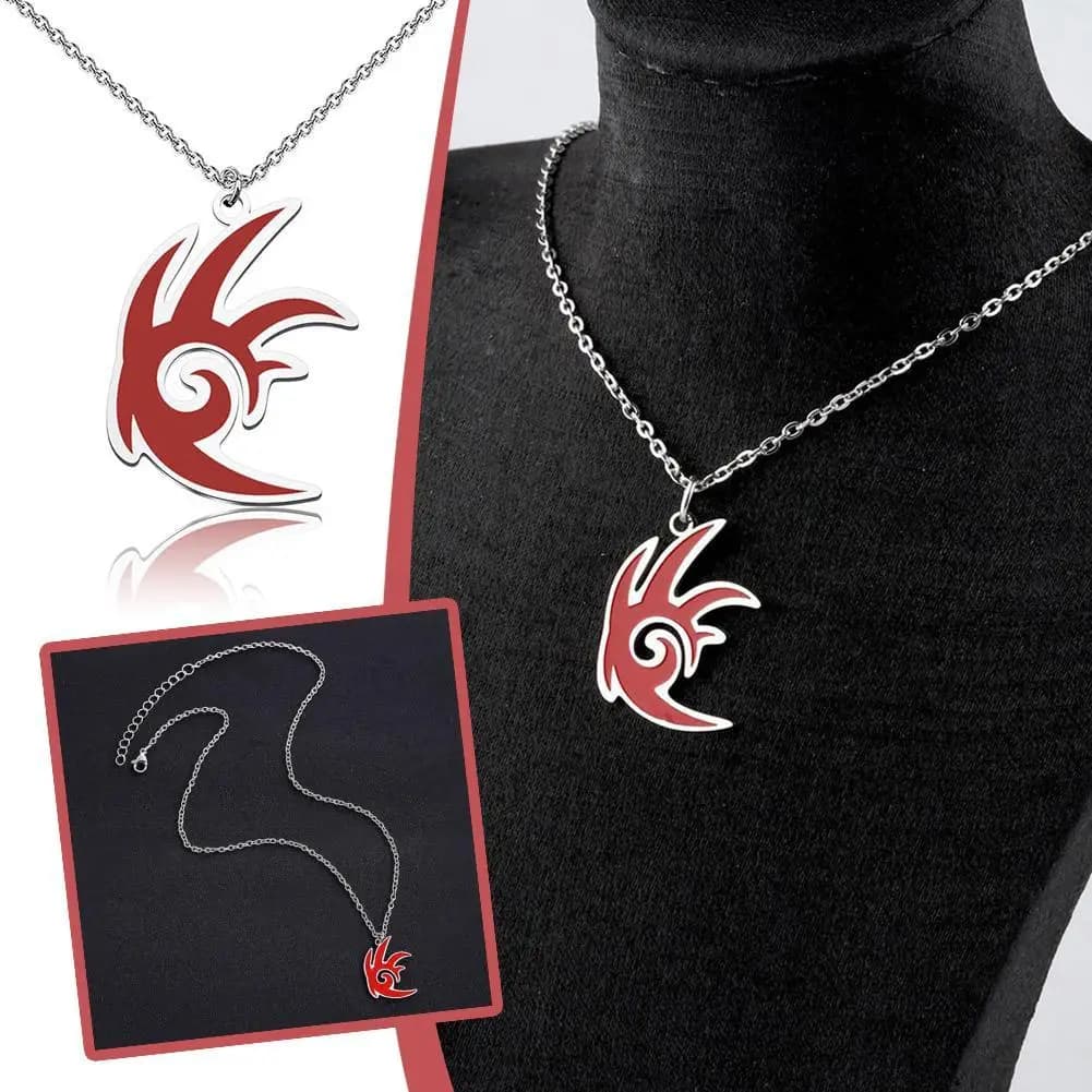 Shadow Hedgehog Sonics Anime Gioco Collana Bracciale per uomo Donna Gioielli Charms Collana a catena con ciondolo Accessori Regali per feste