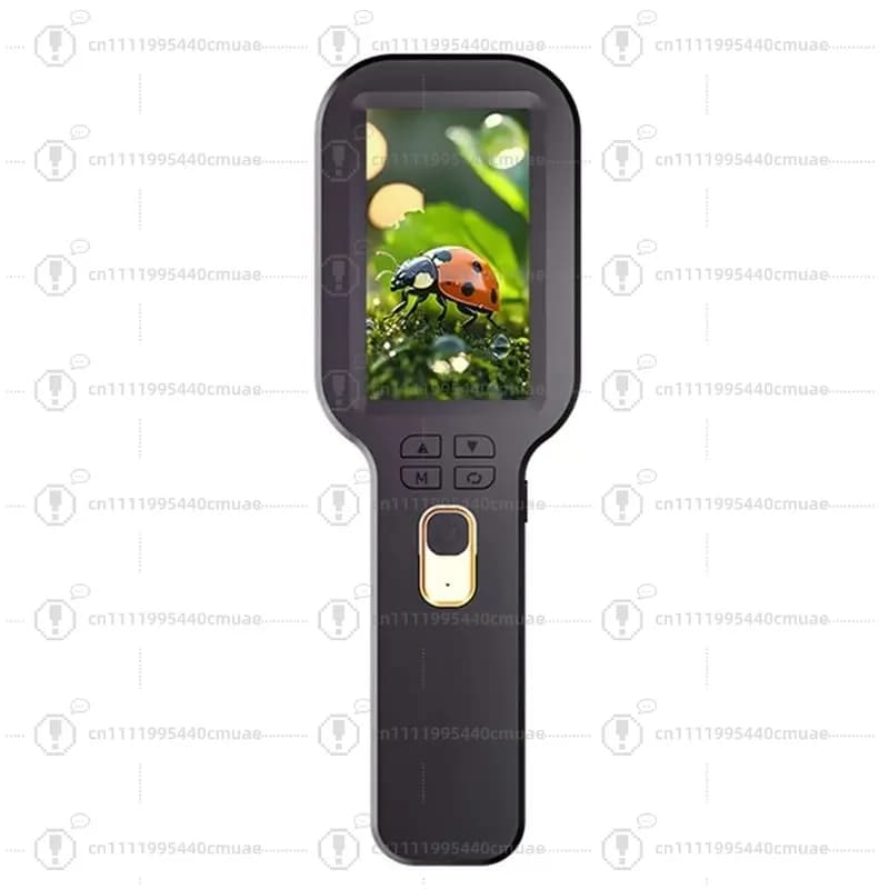 Premium-Handheld Electronic Magnifying Glass With 3" Screen Digital Magnifier Microscope 500X Zoom 1200Mah