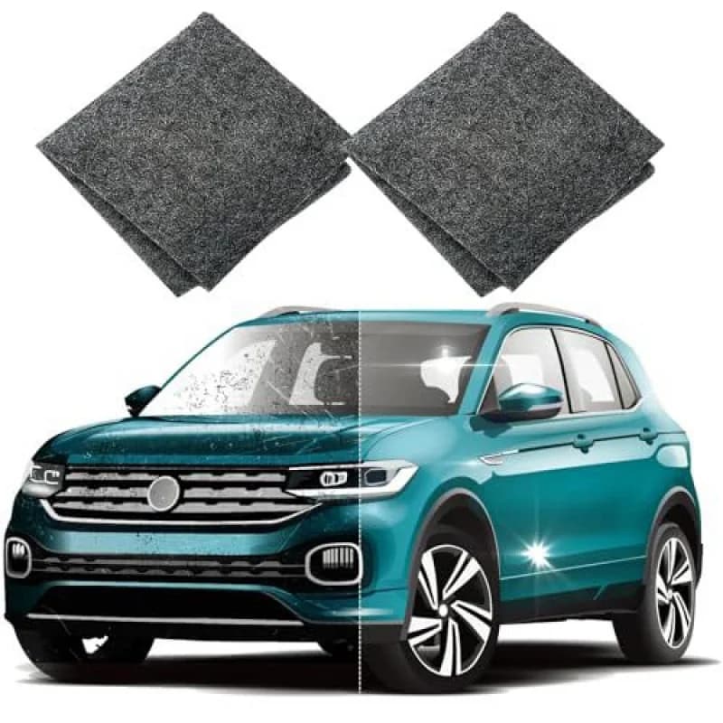 2026 New 2Pcs Upgraded Nano Magic Car Scratch Repair Cloth Microfiber Paint Scratch Remover Polishing Cloth