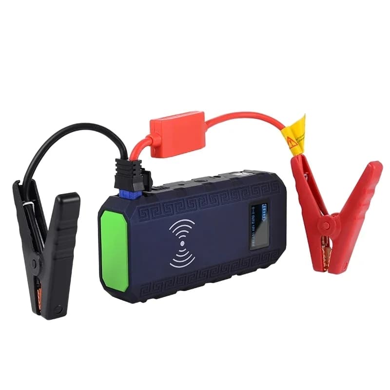 Nuovo Caricabatterie Wireless di Emergenza per Auto 2026, Avviatore d'Emergenza 16800mAh, Power Bank per Auto