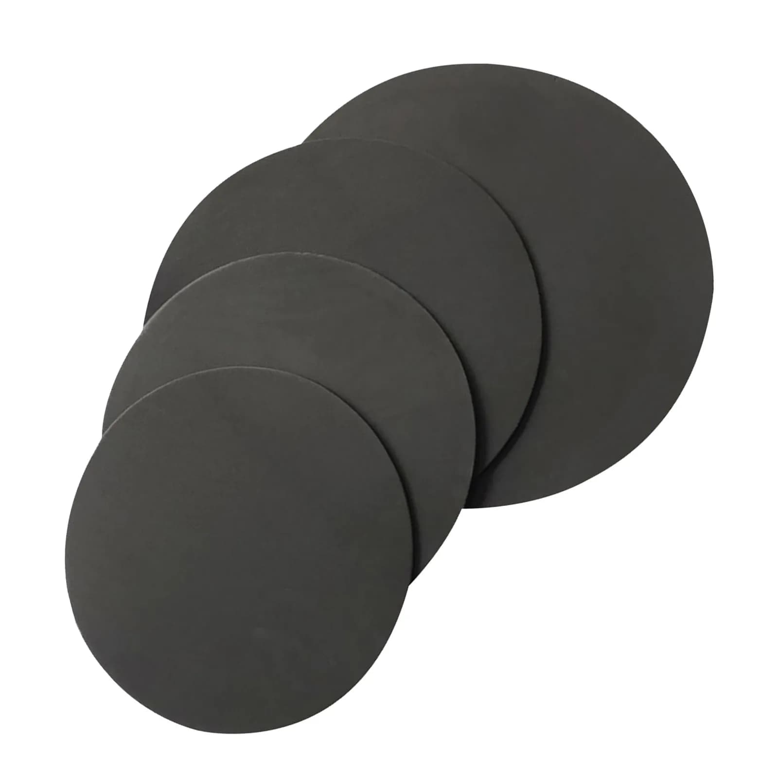 Kit di 4 Pad Silenziosi per Batteria, Leggeri, Antiscivolo, Resistenti all'Usura, in Schiuma, per Principianti e Professionisti, per Suonare in Silenzio, 12