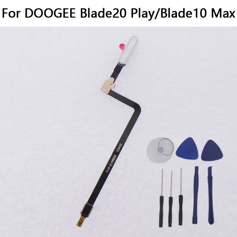 Flexible FPC cable with fingerprint sensor for DOOGEE Blade20 Play, Blade20, Blade10 Max, for DOOGEE Blade20 Pro smartphone